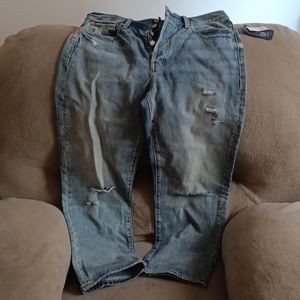 GAP Denim Jeans Size 8/29R Boyfriend Mid Rise Straight Leg